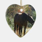 秋の馬 セラミックオーナメント (右)