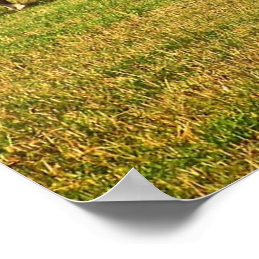 秋の馬 ポスター (角)