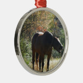 秋の馬 メタルオーナメント (右)