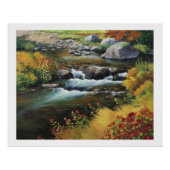 秋の魅惑のアニメスタイル油彩 ポスター (正面)