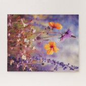 秋の魅惑的な草原 ジグソーパズル (横)