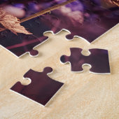 秋の魅惑的な草原 ジグソーパズル (側面)