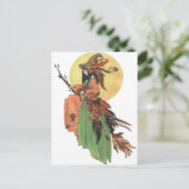 秋の魔女 ポストカード (スタンド正面)