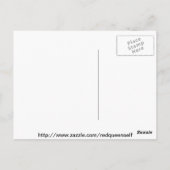 秋の魔女 ポストカード (裏面)