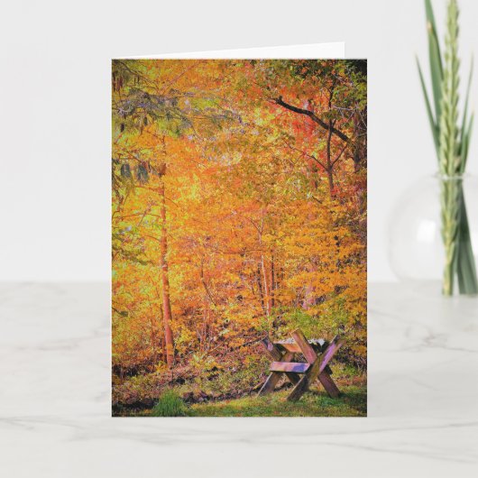 秋の魔法 カード (正面)