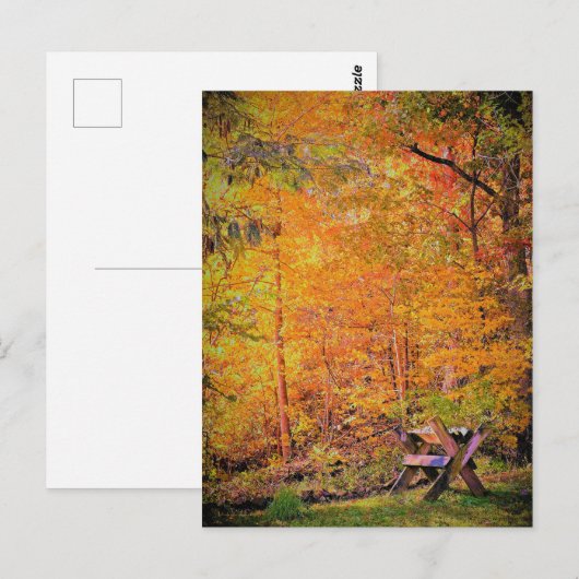 秋の魔法 ポストカード (正面/裏面)