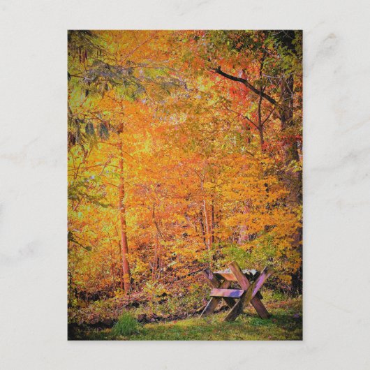 秋の魔法 ポストカード (正面)