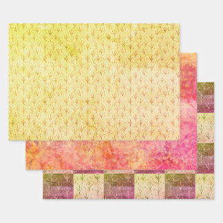 秋の鳥跡 ラッピングペーパーシート