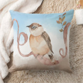 秋の鳥 クッション (ブランケット)