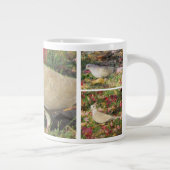 秋の鳩 ジャンボコーヒーマグカップ (右)