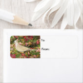 秋の鳩 ラベル (インサイチュ)