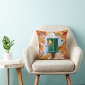 秋の鳴鳥 クッション (椅子)