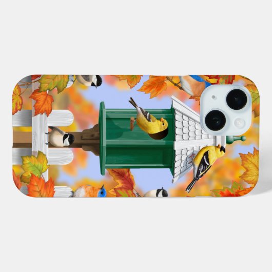 秋の鳴鳥 Case-Mate iPhoneケース (裏面 (横))
