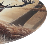 秋の鹿の切断板 カッティングボード (角)