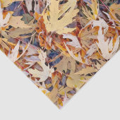 秋の黄色色彩の鮮やかのメエデ葉ルの 薄葉紙 (詳細)