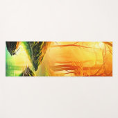 秋の黄金の囁き ヨガマット (正面(横))