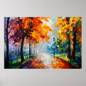 秋の黄金路 ポスター (正面)