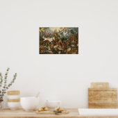 秋の1562年 ポスター (キッチン)