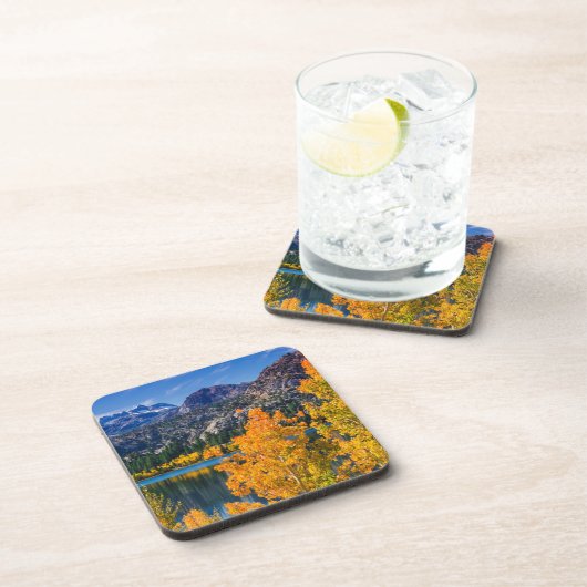 秋の6のまわりに月の湖（カリフォルニア） コースター (右側)