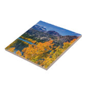 秋の6のまわりに月の湖(カリフォルニア) タイル (側面)