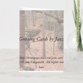 秋の~の空白のなカード シーズンカード (裏面)