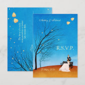 秋の(愛で)物語RSVP 出欠カード (正面/裏面)