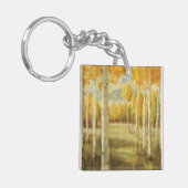 秋の《植物》アスペン キーホルダー (正面左)