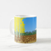 秋の《植物》アスペン コーヒーマグカップ (正面左)