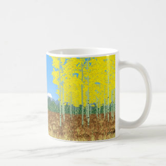 秋の《植物》アスペン コーヒーマグカップ