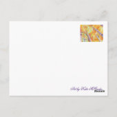 秋の《植物》アスペン ポストカード (裏面)