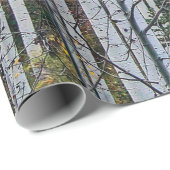 秋の《植物》アスペン ラッピングペーパー (ロールコーナー)