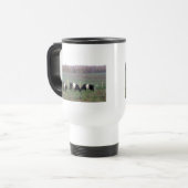 秋のBeltie牛群れ トラベルマグ (正面左)