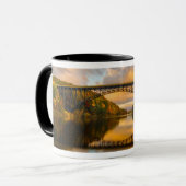 秋のBridgeフランスのなの王 マグカップ (正面左)