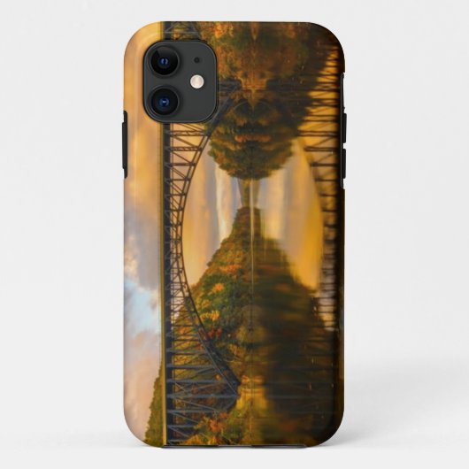 秋のBridgeフランスのなの王 Case-Mate iPhoneケース (裏面)