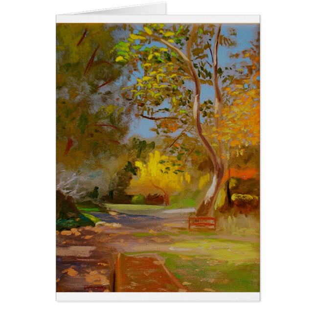 秋のDescansoの庭 (正面)