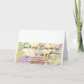 秋のFaeryの魔法使いカード シーズンカード (裏面)