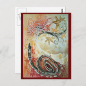 秋のFaery ポストカード (正面/裏面)