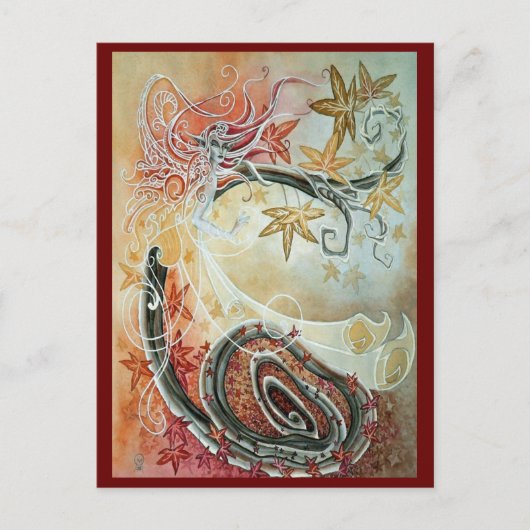 秋のFaery ポストカード (正面)