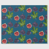 秋のFIGSフルーティー水彩 ラッピングペーパー (フラット)