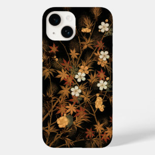 秋のiPhone日本のケースとヴィンテージアートワーク Case-Mate iPhone 14ケース