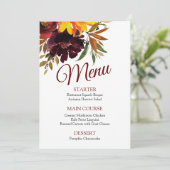 秋のLoveメニュー メニュー (スタンド正面)