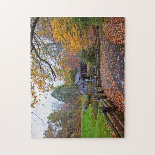 秋のMabryの製造所 ジグソーパズル (縦)