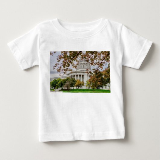秋のMOキャピトル ベビーTシャツ (正面)