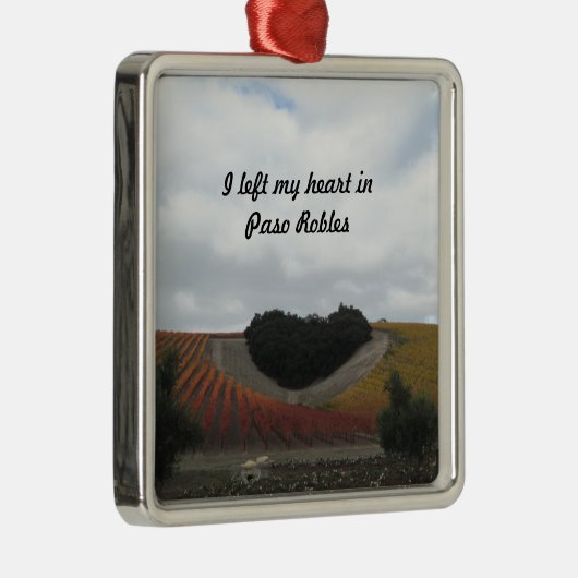 秋のNinerの財産のハートの丘、 メタルオーナメント (右)