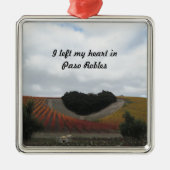 秋のNinerの財産のハートの丘、 メタルオーナメント (正面)