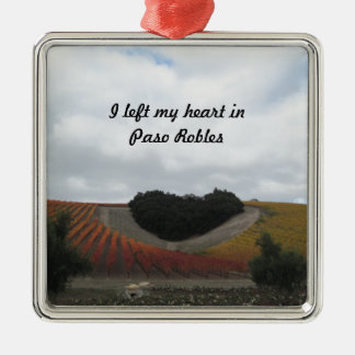 秋のNinerの財産のハートの丘、 メタルオーナメント