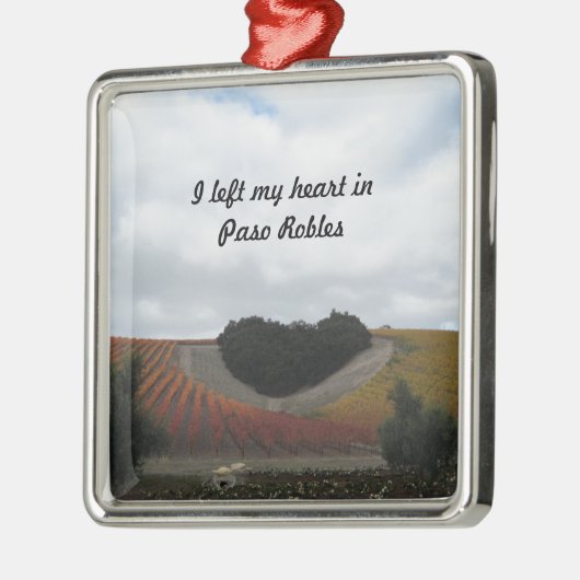 秋のNinerの財産のハートの丘、 メタルオーナメント (左)