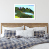 秋のParkデジタル絵画ズ キャンバスプリント (インサイチュ (寝室))