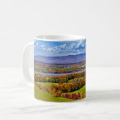 秋のRhinecliff橋 コーヒーマグカップ (正面左)