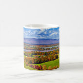 秋のRhinecliff橋 コーヒーマグカップ (中央)